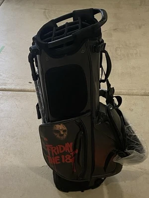 “Friday The 18th” Themed Golf Club Bag,14 Way Divider,Pocket Cooler,&Rain Cover - Image 1 of 4