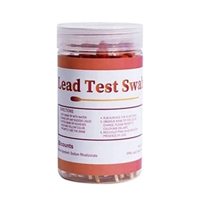 60Pcs Rapid Home Lead Testing Swabs Lead Test Swabs for Metal Dishes - Image 1 of 4