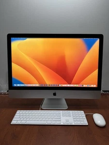 Apple imac Retina 5k 27” 2017 Quad-Core Intel Core i5 32GB RAM 1.03TB Radeon Pro - Picture 1 of 12
