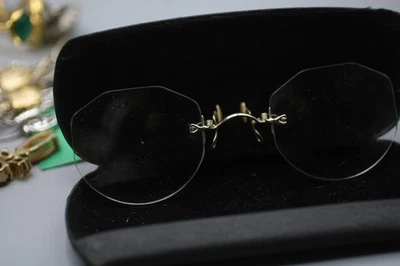 B&L 14K SOLID GOLD c1900 women's glasses/Pince Nez  Z1 - Image 1 of 4