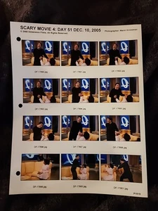 SCARY MOVIE Prod Binder FOTO CONTINUITY Proof FOGLIO TOM RYAN CRUISE Spoof OPRAH - Foto 1 di 4