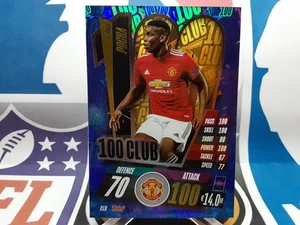 ️⚽️2020-21 Topps Match Attax UCL 100 Club Paul Pogba #CL8 - Picture 1 of 3