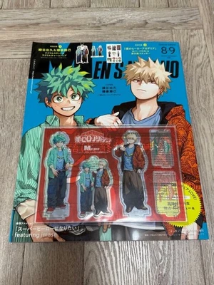 MEN's NON-NO Aug/Sep 2025 Magazine My Hero Academia with Acrylic Stand & Sticker - Image 1 of 2