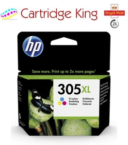 HP 305XL Wysokiej wydajności kolorowy oryginalny wkład atramentowy do drukarki HP Deskjet 2710 AIO - Zdjęcie 1 z 6