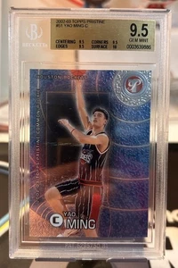 2002-03 Topps Pristine #51 Yao Ming BGS 9.5 Rockets HOF RC Rookie TRUE GEM + - Picture 1 of 2