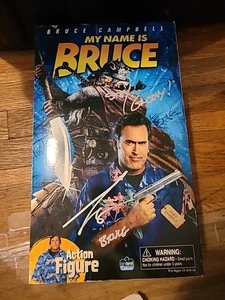 New My Name is Bruce 12" Figure NIB 2009 Bruce Campbell Ash Evil Dead Signed - Picture 1 of 4
