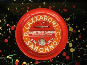 Lata de galletas D. Lazzaroni & Co. Saronno italiana Amarettini Italia - Imagen 1 de 4