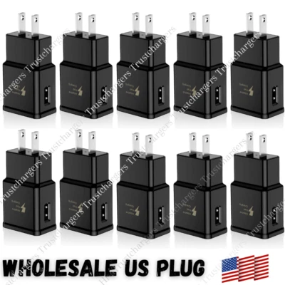 Wholesale Adaptive Fast Charging USB Charger Adapter For Samsung S10 S9 Note 8 9 - Image 1 of 4