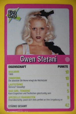 Gwen Stefani  - 2005 Top of the Pops card - published in Germany  - Bild 1 von 2