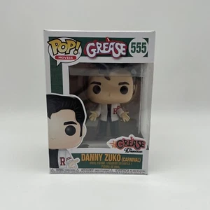 Funko Pop Movies Danny Zuko #555 Sweater Grease 40th Anniversary Figure Carnival - Afbeelding 1 van 6