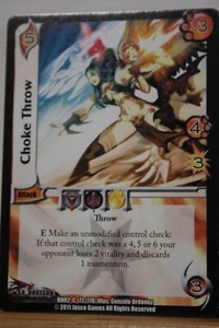 UFS Universal Fighting System Red Horizon Attack- "Choke Throw" Set RH02 - Picture 1 of 1