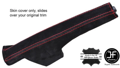 RED STITCHING REAL SUEDE  E BRAKE BOOT FITS CHEVROLET COBALT LS LT 2005-2010 - Image 1 of 3