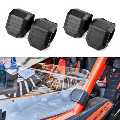 4Pcs UTV Universal Windshield Window Clamp for Polaris RZR XP Ranger Can am X3 - Image 1 of 4