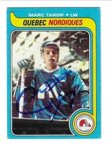 Marc Tardif 1979-80 Topps Card #108 Signed - Picture 1 of 2