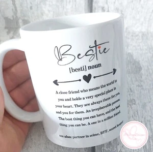 Friend mug, Best Friend, gift idea, bestie, coffee cup, 11oz mug, friend gift - Picture 1 of 5