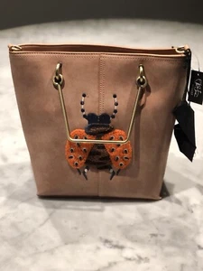 Borsa a mano Elle Jae Gypset Rosa Vegana in pelle - Elegante Designer Ambientale NUOVA - Foto 1 di 9