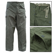 East German Army DDR NVA Trousers Pants Olive Vintage 70/80s Combat Cargo Retro