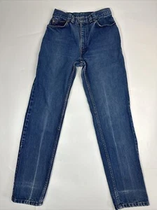 Vintage Levi's Orange Tab Jeans Women Misses USA Made Size 10 (24x31) Blue Denim - Picture 1 of 7