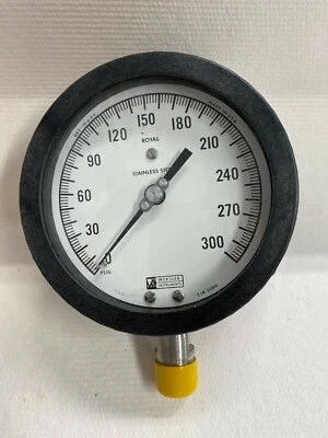Weksler 4 1/2'' Royal Gauge AA442PJ2LW 0-300 PSI,  Unused - Image 1 of 2