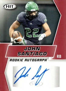 John Santiago 2019 HIT Rookie Red Auto Card #A2 - Picture 1 of 2