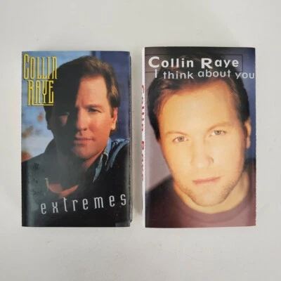 Collin Raye - 2 Cassette Lot - I Think About You + Extremes - Image 1 of 3