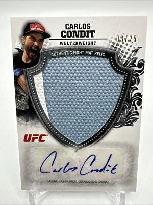 Carlos Condit 2012 Bloodlines Auto Mat Relic 3/25 UFC -898 - Image 1 of 2