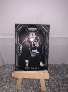 2020 Chronicles Henry Ruggs Prizm Black #15 SILVER RC Rookie ! Clean Card ! - Picture 1 of 2