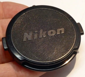Nikon 52mm rim Lens Front Cap for 50mm f1.8 Ai-s Nikkor BLACK - genuine OEM - Picture 1 of 5