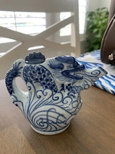 chinese dragon porcelain teapot - Picture 1 of 7