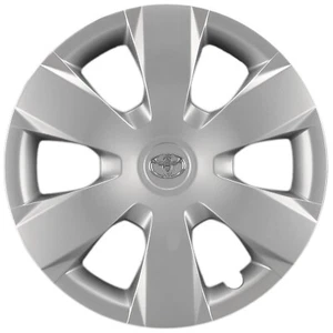 ONE New OE 16" Toyota Camry 2007 2008 2009 2010 2011 Silver Hubcap - Picture 1 of 5