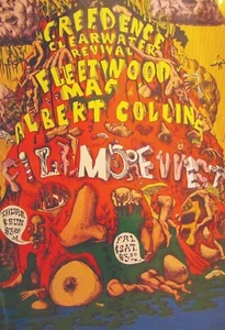 Creedence Clearwater Reproduction 4" x 6" Mini Concert Poster Free Top Loader - Picture 1 of 2