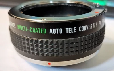 Luminos Multi-Coated  Auto Tele converter 2x for Pentax-K with case - Image 1 of 4