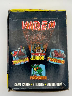 1983 Topps VIDEO CITY Trading Cards & Stickers Box 36 Factory Sealed Packs - Image 1 of 4