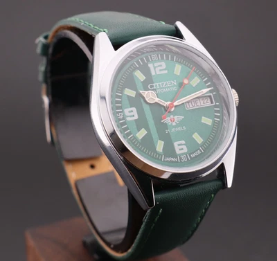 Reloj Pulsera Hombre Citizen Automático 8200A De Colección Con Movimiento 21J Japón D/D Foto 1 de 4