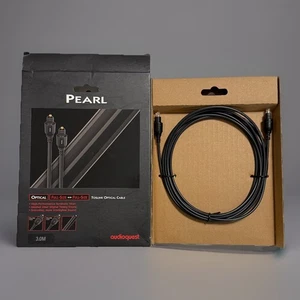 AudioQuest Pearl Toslink cavo audio digitale in fibra ottica - 9,84 piedi (3 m) - Foto 1 di 4