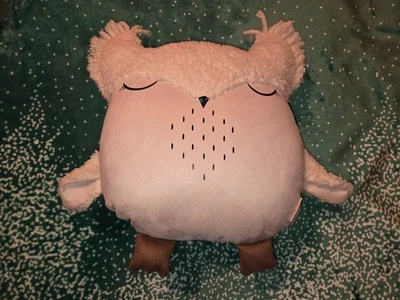 Kissen Eule Wildlederimitat Fa. Zauberschnitt unbenutzt - Bild 1 von 2