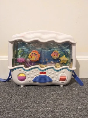 Chupete para cuna de acuario FisherPrice Ocean Wonders luz musical 2002 vintage funciona Foto 1 de 4