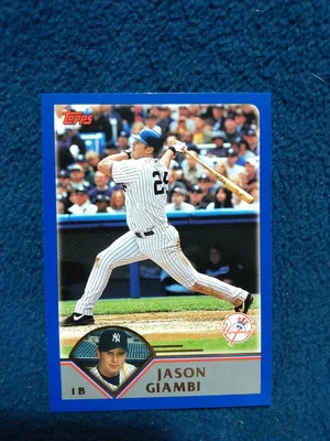 2003 Topps - #30 Jason Giambi New York Yankees Excellent Condition! - Image 1 of 2