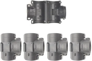 Wire Loom Tee Connector Openable Convolute Tubing T Fitting for 1/2" black  - Picture 1 of 5