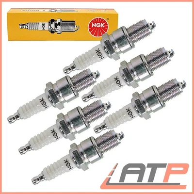6x NGK SPARK PLUG FOR MERCEDES BENZ W123 S123 250+280 77-85 S-CLASS W116 280 - Image 1 of 3