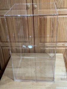 Acryl Vitrine nach Maß - Acryl Masshaube - Sora.de Haube - 40 x 40 x 67,5 cm - Bild 1 von 21