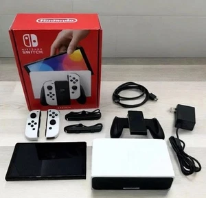 Consola portátil Nintendo Switch modelo OLED HEG-001 - 64 GB - blanca - Imagen 1 de 1