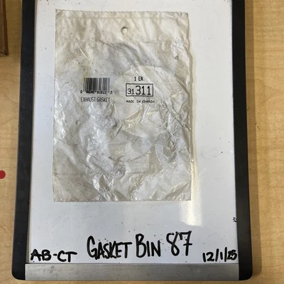 (1) Junta de brida de tubo de escape Walker Products 31311, NOS, OEM Foto 1 de 4