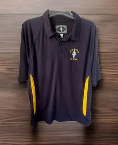 Camisa polo de golf Gold's Gym para hombre talla grande rendimiento logotipo bordado EE. UU. - Imagen 1 de 6