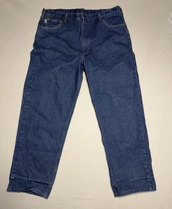 Carhartt FR Blue Jeans 40x36 Relaxed Fit Heavy Duty Work Denim - Bild 1 von 8