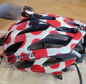 Specialized S-WORKS PREVAIL Helm Größe Medium mit Stirnlampe Rückleuchte - Bild 1 von 14