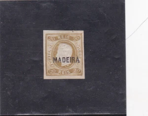 MADEIRA D. LUIS I 20 R. (1868) MLH - Picture 1 of 2