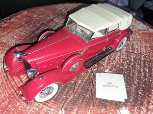 Franklin Mint Packard Convertible Sedan Baujahr 1934 Maßstab 1:24 - Bild 1 von 5