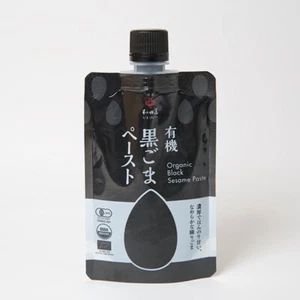 Wadaman Organic Kuro Goma Japanese Black Sesame Paste Tahini 和田萬 有機 黒ごまペースト 80g - Picture 1 of 1