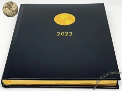 TIME INC BOOKS 2023 AMERICAN EXPRESS BLACK EXECUTIVE LEATHER APPOINTMENT BOOK PLANNER ORGANIZER